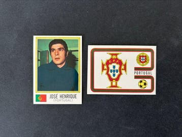 1974 Panini World Cup Munchen 74 Josè Henrique, Portugal - 2, Nieuw