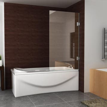 Aanbieding: BWS Profielloze Badwand Draaibaar 80x150 cm 6mm, Ophalen of Verzenden, Nieuw