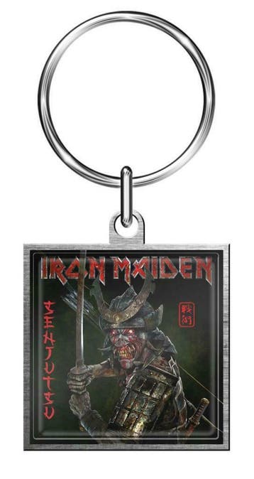 Iron Maiden - Senjutsu - Sleutelhanger officiële merchandise, Ophalen of Verzenden, Nieuw, Gebruiksvoorwerp