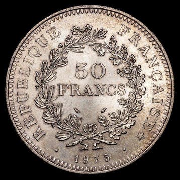 Frankrijk. 50 Francs 1975 Hercule (Zonder minimumprijs)