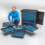 Datona Gereedschapswagen Black-Line 7 laden + 171-delige, Ophalen of Verzenden, Nieuw