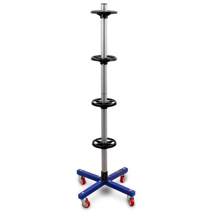 Velgboom - Met wielen - Max 225mm - 80kg - Blauw, Auto diversen, Velgenbomen, Nieuw, Verzenden