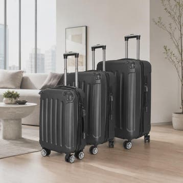 3-delige Hard Shell Koffer Set met TSA Slot en 360Â° Spinner, Verzenden, Nieuw