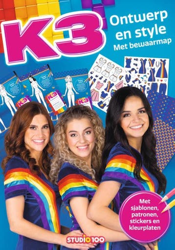 K3 : Designmap - Ontwerp En Style |  | Nieuw, Ophalen of Verzenden, Nieuw