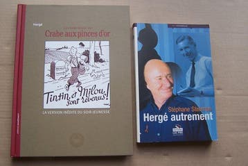 Tintin Hergé autrement + Du crabe rouge au crabe aux pinces, Boeken, Nieuw