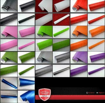 AUTOFOLIE FOLIE CAR WRAP WRAPFOLIE MAT GLANS CARBON 3D NIEUW, Ophalen of Verzenden