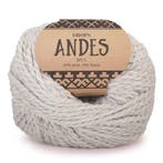 DROPS Andes Mix - 9020 lichtgrijs - Wol Garen, Ophalen of Verzenden, Nieuw