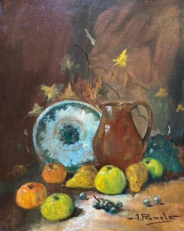 Henri Joseph Pauwels (1903-1983) - Stilleven, Antiek en Kunst, Kunst | Schilderijen | Klassiek