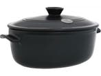 2dekans | Emile Henry Flame Kookpan - Ovaal - 33,5 x 26,5 cm, Huis en Inrichting, Keuken | Potten en Pannen, Ophalen of Verzenden