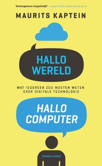 Hallo wereld hallo computer 9789047010401, Zo goed als nieuw