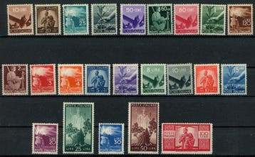 Italiaanse Republiek 1945 - Democratica, de volledig nieuwe, Gestempeld