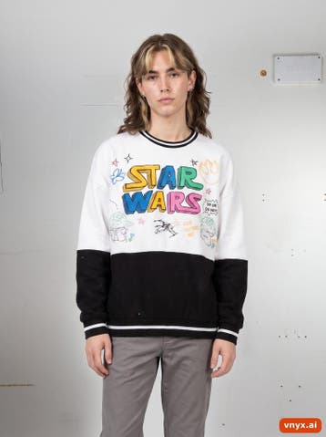 Star Wars Sweatshirts Heren maat M Zwart Vintage, Ophalen of Verzenden, Nieuw