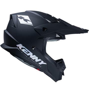 Crosshelm Kenny Track Mat Zwart, Verzenden, Nieuw met kaartje, Offroadhelm