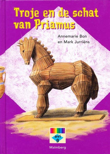 Leeskist ruit leesboekje Troje en de schat van Priamus, Verzenden, Nieuw