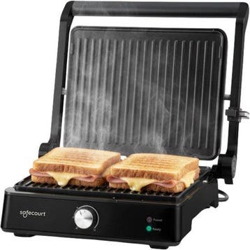 2dekans | Safecourt Kitchen Tosti apparaat – Paninigrill en, Ophalen of Verzenden, Zo goed als nieuw