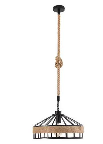 Rustieke Hanglamp – Industrieel Design met Verstelbaar Touw, Verzenden, Nieuw