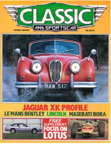 1984 CLASSIC AND SPORTSCAR MAGAZINE (06) JUNI ENGELS, Nieuw, Author
