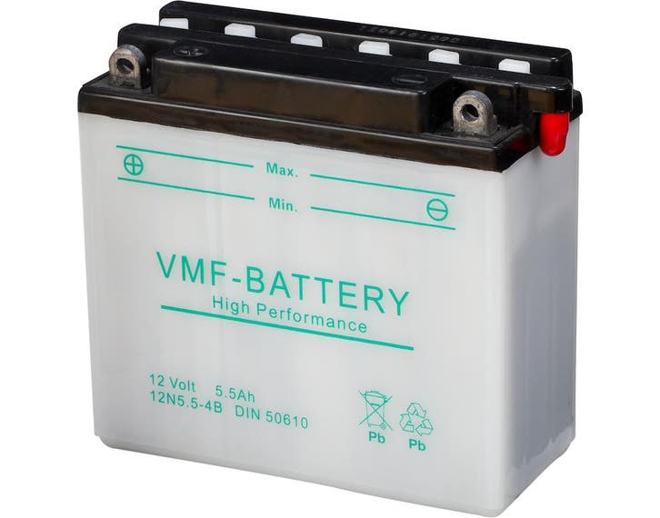 VMF Powersport accu | 12N5.5-4B | 12V 5.5Ah, Auto-onderdelen, Accu's en Toebehoren, Ophalen of Verzenden