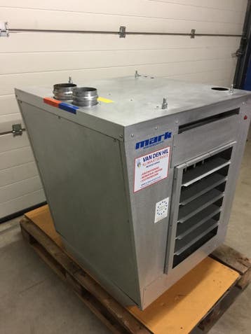 27 Kw MARK gasheater (3102), Ophalen of Verzenden, Gebruikt, Kachel