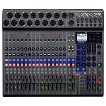Zoom L 20 / L20 LiveTrak - Digital Mixer and Recorder ACTIE!, Muziek en Instrumenten, Ophalen of Verzenden, Nieuw, 10 tot 20 kanalen