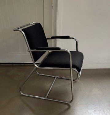 Oostwoud - Cor Alons - Stoel - gespreksstoel - Verchroomd,