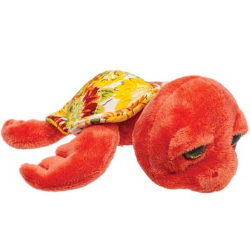 Suki Gifts Jules zeeschildpad knuffel - pluche - rood - 14, Verzenden, Nieuw