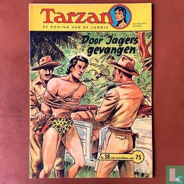 Tarzan - Door jagers gevangen - 1961, Eén comic, Maxon, Rex., Verzenden, Europa