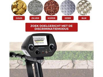 Media Evolution Detect-IT - Metaaldetector - Verstelbare, Verzenden, Zo goed als nieuw