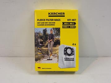 (26x) Vliesfilterzakken Kärcher KFI 487, Tuin en Terras, Nieuw