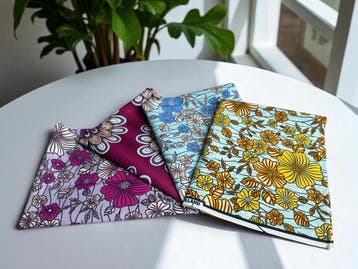 4 Fat quarters - Floral mix Quiltstoffen / Patchwork stoffen, Hobby en Vrije tijd, Stoffen en Lappen, Ophalen of Verzenden, Nieuw