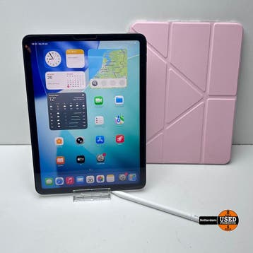 Apple iPad Air 5e gen 256GB + pen en hoes, Verzenden, Gebruikt