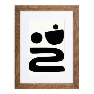Vintlux Fotolijst Vesterby Massive - Eiken Donker 50x60 cm, Nieuw