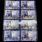 Europa. Series 1 Cent - 2 Euro 1999/2002 (8 series) (Zonder