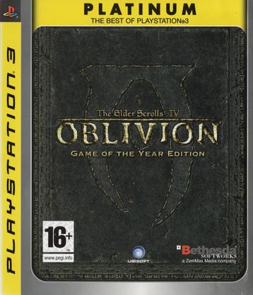 The Elder Scrolls IV Oblivion [Platinum] - PlayStation 3 PS…, Ophalen of Verzenden, Zo goed als nieuw