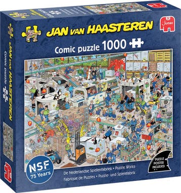 De Nederlandse Spellenfabriek - Jan van Haasteren (1000), Ophalen of Verzenden, Nieuw