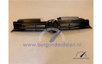 Grill Sierrooster Hoogglans Zwart Geschikt Voor Golf 6 20..., Ophalen of Verzenden, Nieuw, Voor, Volkswagen
