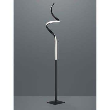 Vloerlamp - Dimbaar - 1-lichts - Mat Zwart, 100 tot 150 cm, Nieuw, Overige fittingen, Ophalen of Verzenden