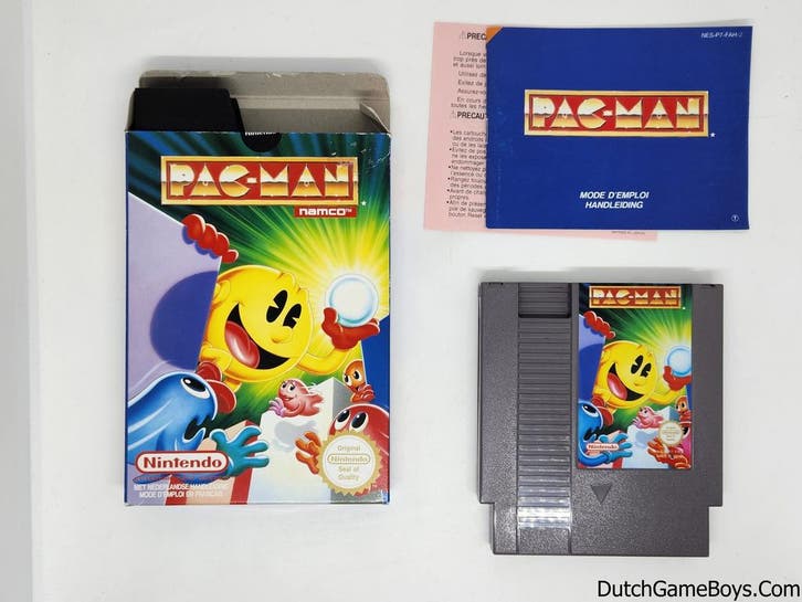 Nintendo Nes - Pac-Man - FAH, Spelcomputers en Games, Games | Nintendo NES, Gebruikt, Verzenden
