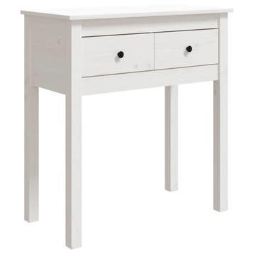 Sidetable 70x35cm - Massief Hout | Tweedekansje | OP=OP, 50 tot 100 cm, Klassiek, Ophalen of Verzenden, Zo goed als nieuw