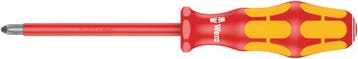 OUTLET Wera vde schroevendraaier - phillips - ph2 x 100mm, Ophalen of Verzenden, Nieuw
