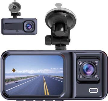 2dekans | Denver Dashcam - Dashcam voor Auto - Voor- en, Auto diversen, Ophalen of Verzenden, Zo goed als nieuw