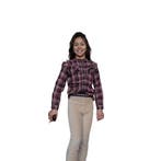 Blouse -- Katinka - 98/104 / Bruin, Verzenden, Nieuw