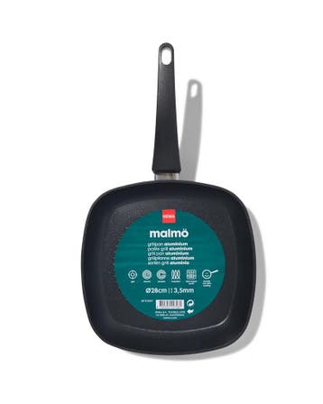 HEMA Grillpan Ø28cm Malmö van €18.84 voor €15 sale, Huis en Inrichting, Verzenden, Nieuw
