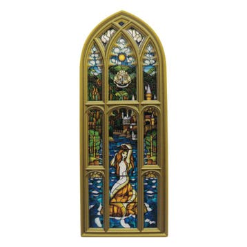 Harry Potter Resin Plaque Mermaid Stained Glass Window, Verzamelen, Ophalen of Verzenden, Nieuw