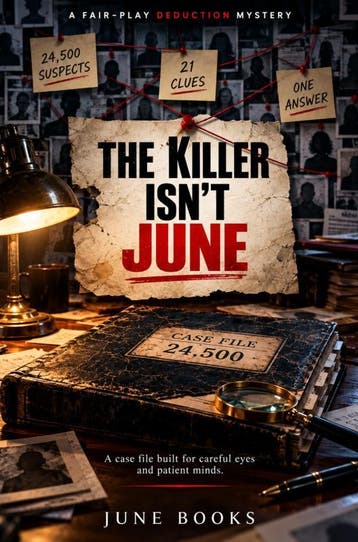 The Killer Isn’T June | June Books | Nieuw, Ophalen of Verzenden, Nieuw, June Books