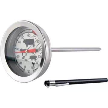 Malatec Professionele analoge vleesthermometer van roestv..., Ophalen of Verzenden, Nieuw