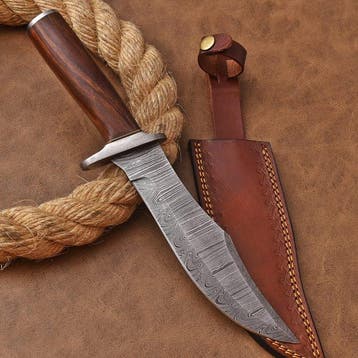 Keukenmes - Hout, gevouwen staal - Noord Amerika