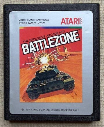 Atari - 2600 VCS - Battlezone - Videogame - Zonder originele, Nieuw