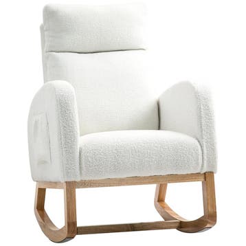 TRUUSK Schommelstoel - Relaxfauteuil - Dikke Bekleding - Knu, Verzenden, Nieuw