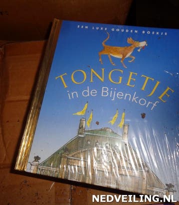 60x Gouden Boekje Tongetje in de Bijenkorf
